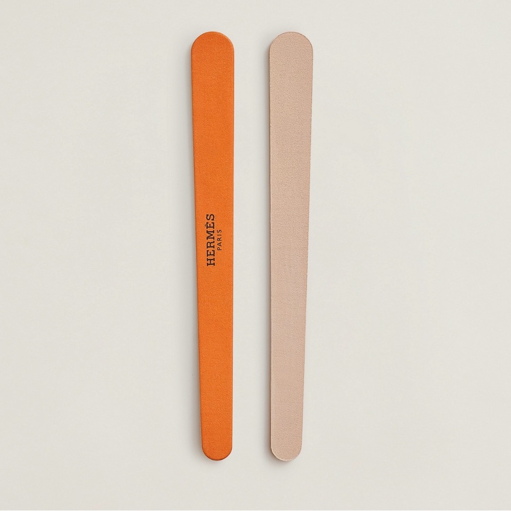 Hermes nail file. Luxury. Luxury!!!